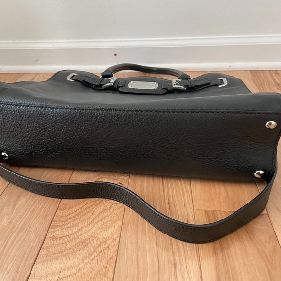 Michael Kors Hamilton Black Tote 38T1YHMT3L - Picture 4 of 9